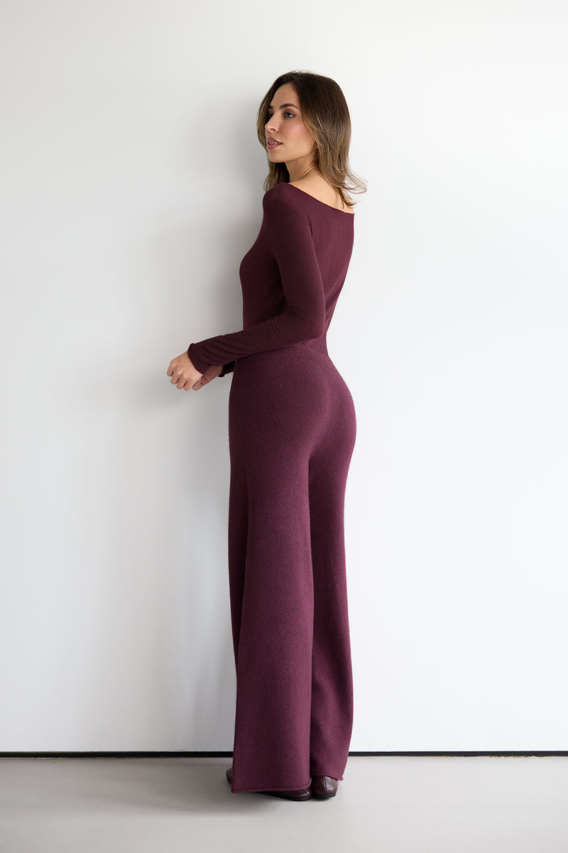 Relaxed Pants | Amethyst Plum