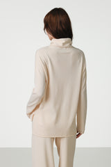 Kaia Roll Neck | Cream | Fine Knit