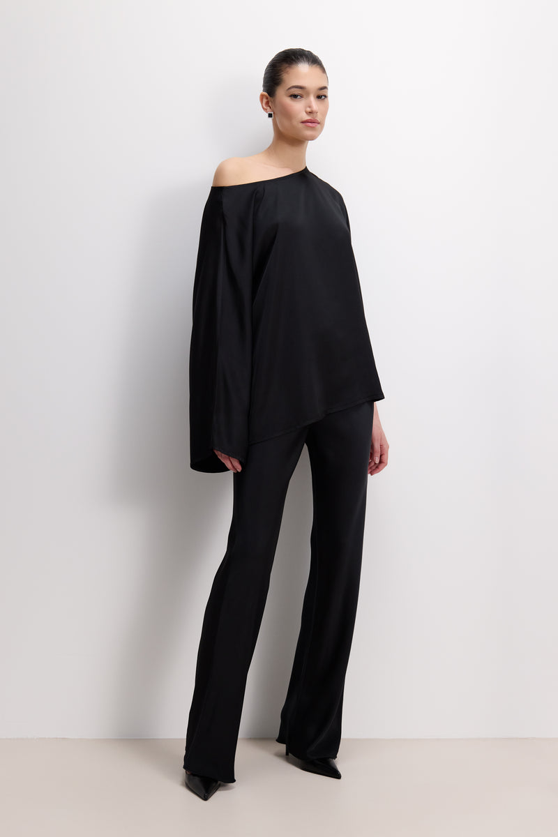 Arlet Wide Sleeve Boatneck | Black