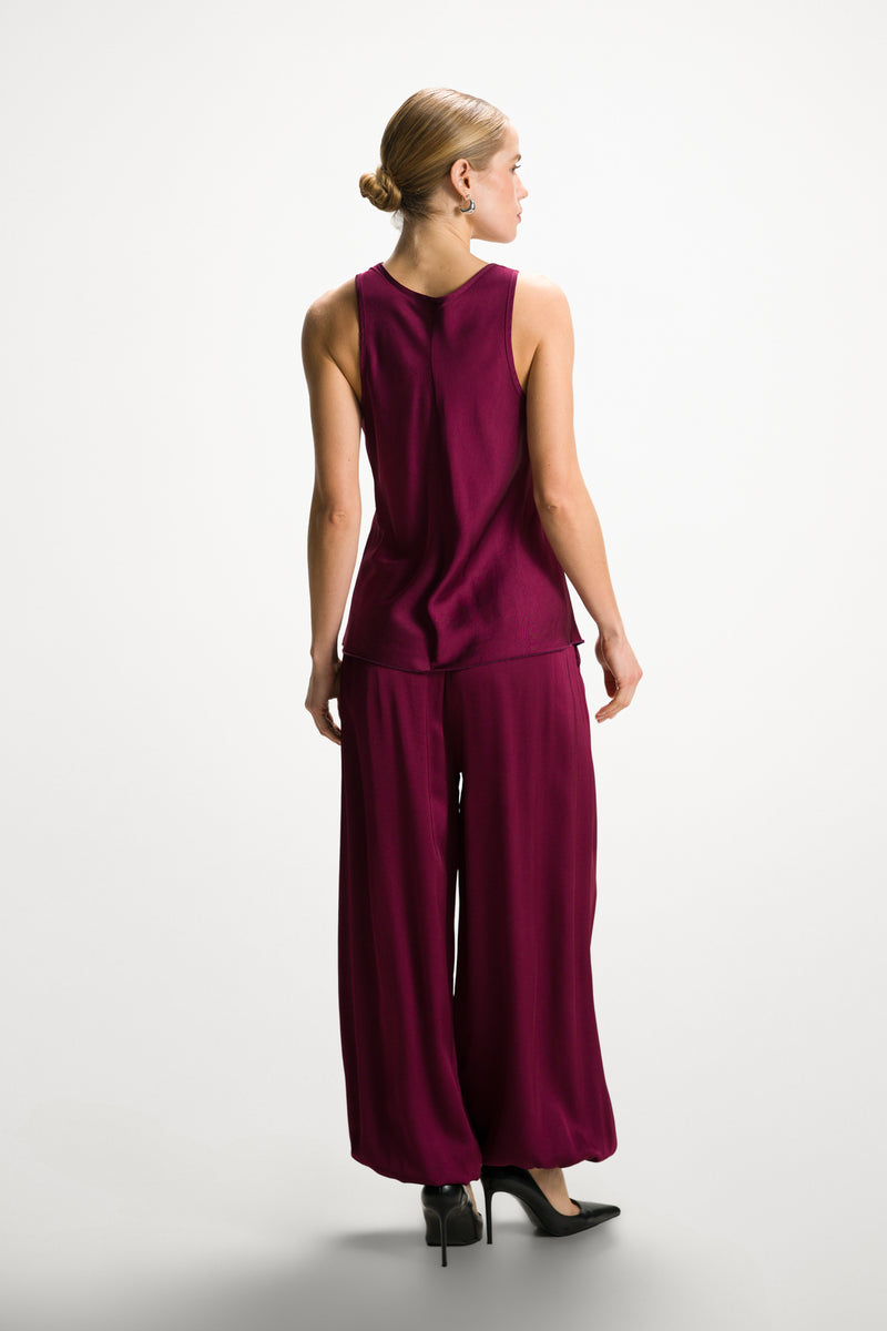 Belle Balloon Satin Trousers
