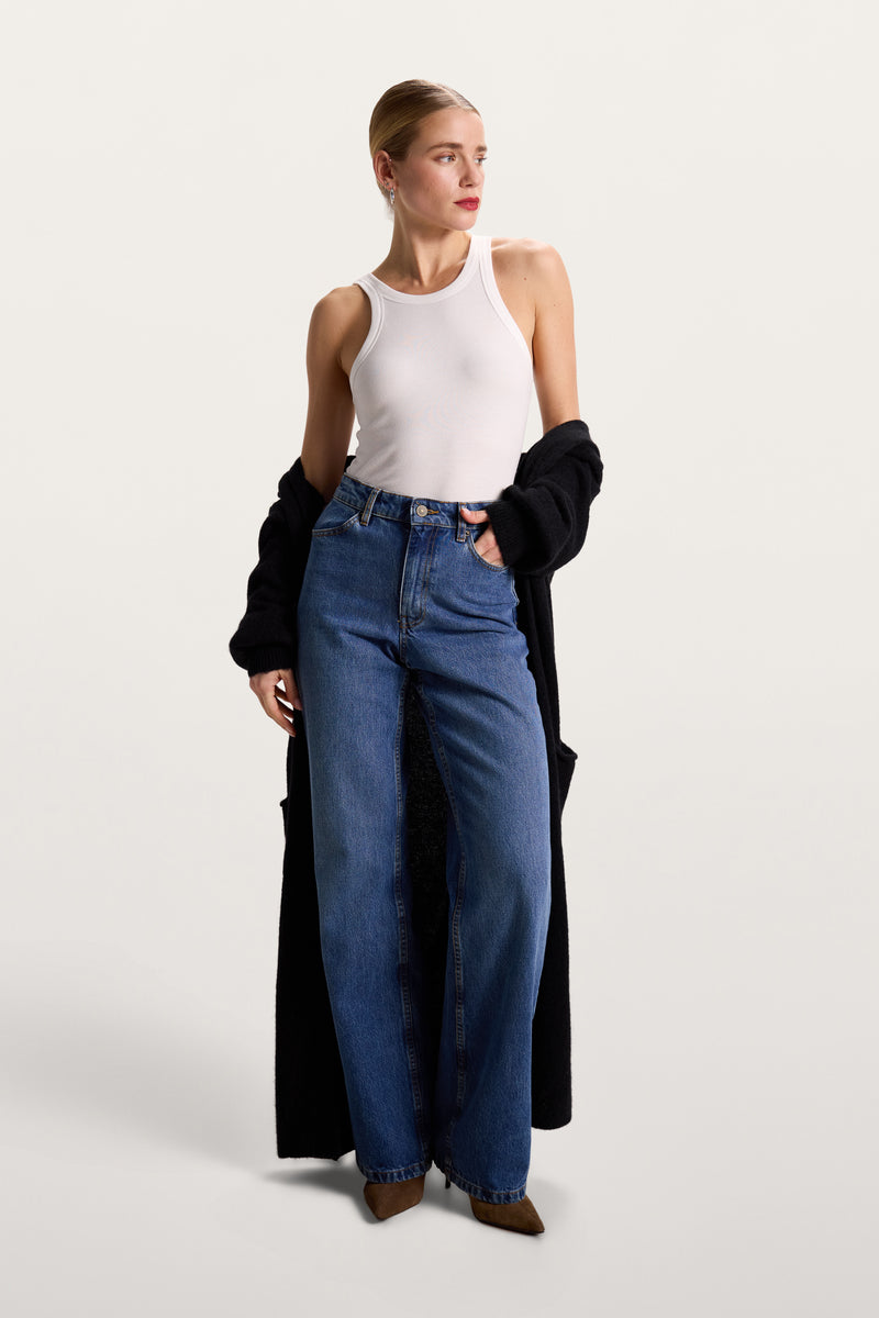 Yasmin Open Cardigan | Black | Alpaca Blend