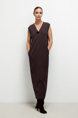 Neve Dress | Espresso Brown