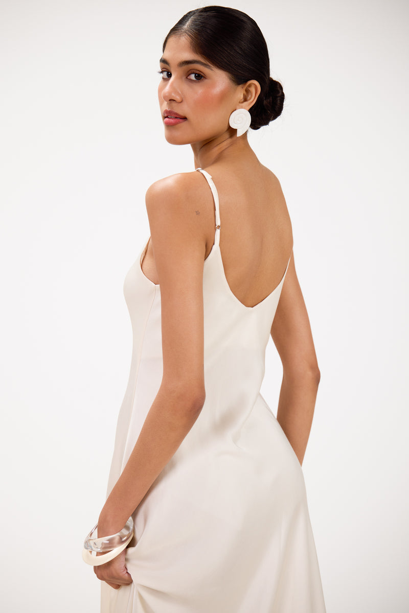satin slip dress uk Buy Black Satin Cowl Neck Strappy Tie Back Midi Slip Dress from the Next UK  online shop