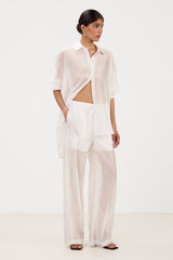 Jemima Oversized Shirt | White