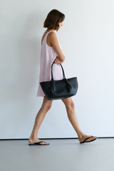Rosaline Matte Satin Dress | Soft Pink